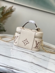 Louis Vuitton Vanity PM Bicolor Monogram Empreinte Leather in Beige - Handbags M45599