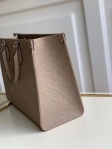 Louis Vuitton Monogram Empreinte Leather Onthego MM M45607 Turtledove