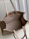 Louis Vuitton Monogram Empreinte Leather Onthego MM M45607 Turtledove