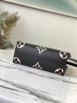 Louis Vuitton Onthego PM Bicolor Monogram Empreinte Leather in Black - Handbags M45659