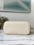 Louis Vuitton Neverfull MM Monogram Empreinte Leather in Cream - Handbags M45684