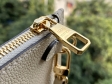 Louis Vuitton Neverfull MM Monogram Empreinte Leather in Cream - Handbags M45684