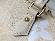 Louis Vuitton Monogram Empreinte Leather Papillon BB M45708 Cream/Saffron