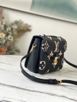 Louis Vuitton Pochette Metis Bicolor Monogram Empreinte Leather in Black - Handbags M45773