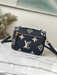 Louis Vuitton Pochette Metis Bicolor Monogram Empreinte Leather in Black - Handbags M45773