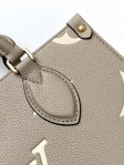 Louis Vuitton Onthego PM Bicolor Monogram Empreinte Leather in Grey - Handbags M45779