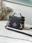 Louis Vuitton Vanity PM Bicolor Monogram Empreinte Leather in Black - Handbags M45780