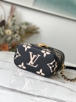 Louis Vuitton Vanity PM Bicolor Monogram Empreinte Leather in Black - Handbags M45780