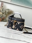 Louis Vuitton Vanity PM Bicolor Monogram Empreinte Leather in Black - Handbags M45780 Louis Vuitton Vanity PM Bicolor Monogram Empreinte Leather in Black - Handbags M45780