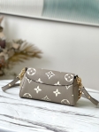 Favorite Bicolor Monogram Empreinte Leather in Dove/Cream - Handbags M45836