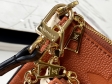 Louis Vuitton Multi Pochette Accessoires Monogram Empreinte Leather in Caramel - Handbags M45839