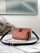 Louis Vuitton Multi Pochette Accessoires Monogram Empreinte Leather in Caramel - Handbags M45839