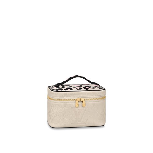 Louis Vuitton Nice Mini Monogram Empreinte Leather in Beige - Trunks and Travel M45850