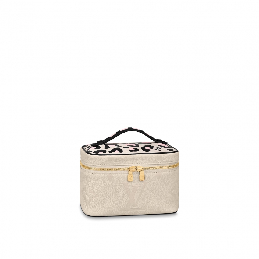 Louis Vuitton Nice Mini Monogram Empreinte Leather in Beige - Trunks and Travel M45850