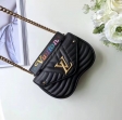 Louis Vuitton New Wave Chain Bag PM M51683 Deep-black Noir
