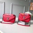 Louis Vuitton New Wave Chain Bag MM M51943 Scarlet-red Ecarlate