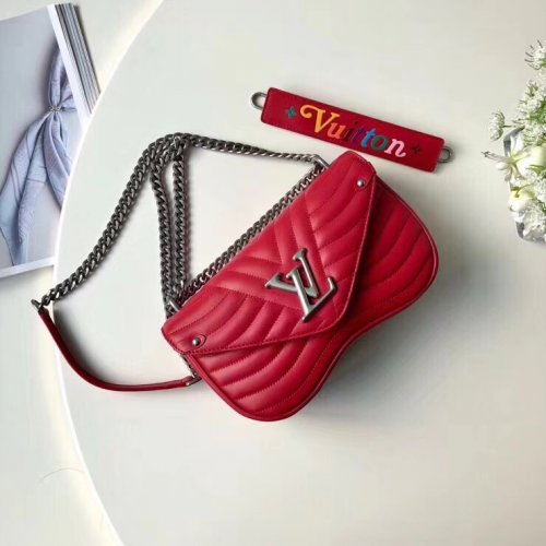 Louis Vuitton New Wave Chain Bag MM M51943 Scarlet-red Ecarlate Louis Vuitton New Wave Chain Bag MM M51943 Scarlet-red Ecarlate