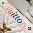 Louis Vuitton New Wave Chain Bag MM M51945 Soft-white Snow