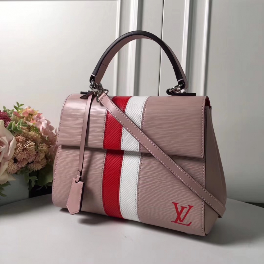 Louis Vuitton Epi Cowhide Cluny BB M51964 Rose Ballerine