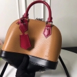 Louis Vuitton Epi Cowhide Leather Alma BB M51971 Camel
