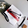 Louis Vuitton Epi Leather NéoNoé bucket handbag bag M52163 Blanc White
