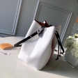 Louis Vuitton Epi Leather NéoNoé bucket handbag bag M52163 Blanc White