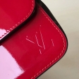 Louis Vuitton Monogram Vernis Leather Cherrywood BB M52686 Scarlet Red