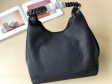 Louis Vuitton Mahina Leather Carmel Hobo Bag M52950 Black Noir