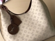 Louis Vuitton Mahina Leather Carmel Hobo Bag M53188 Crème Beige