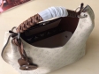 Louis Vuitton Mahina Leather Carmel Hobo Bag M53188 Crème Beige