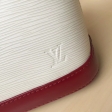 Louis Vuitton Epi Cowhide Leather ALMA BB M53589 Blanc Optique / Grenat