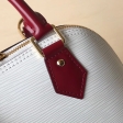 Louis Vuitton Epi Cowhide Leather ALMA BB M53589 Blanc Optique / Grenat