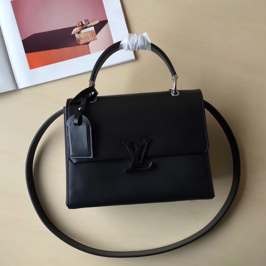Louis Vuitton Epi Leather LV One Handle bag Grenelle PM M53695 Noir Black