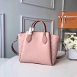 Louis Vuitton Mahina Leather Calfskin Haumea M55030 Magnolia Pink