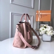 Louis Vuitton Mahina Leather Calfskin Haumea M55030 Magnolia Pink