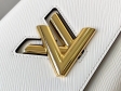 Louis Vuitton Epi Leather Twisty PM and Twist M55685 White/Gold