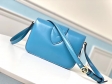 Louis Vuitton Cowhide LV Pont 9 Handbag M55947 Storm Blue