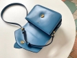 Louis Vuitton Cowhide LV Pont 9 Handbag M55947 Storm Blue