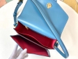 Louis Vuitton Cowhide LV Pont 9 Handbag M55947 Storm Blue