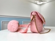 Louis Vuitton CalfLeather Multi Pochette New Wave M56468 Pink