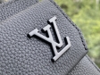 Louis Vuitton LV Aerogram Phone Pouch Men H26 in Black M57089