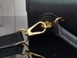 Louis Vuitton Taurillon Leather TWIST ONE HANDLE MM M57090 Black