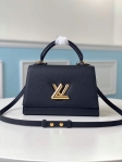 Louis Vuitton Taurillon Leather TWIST ONE HANDLE PM M57093 Black
