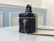 Louis Vuitton Vanity PM Monogram Ink in Black - Handbags M57118