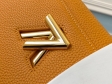 Louis Vuitton Taurillon Leather TWIST ONE HANDLE PM M57136 Saffron
