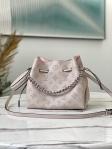 Louis Vuitton Mahina Leather Bella Bag M57536 Brume Gray