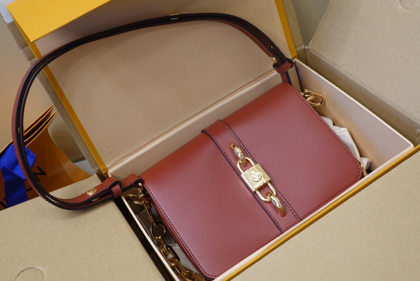 Louis Vuitton Calfskin Leather Rendez-vous M57744 Terracotta