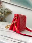 Louis Vuitton Lambskin Coussin PM M57792 Red