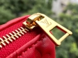 Louis Vuitton Lambskin Coussin PM M57792 Red