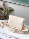 Louis Vuitton Lambskin Coussin PM M57793 Cream
